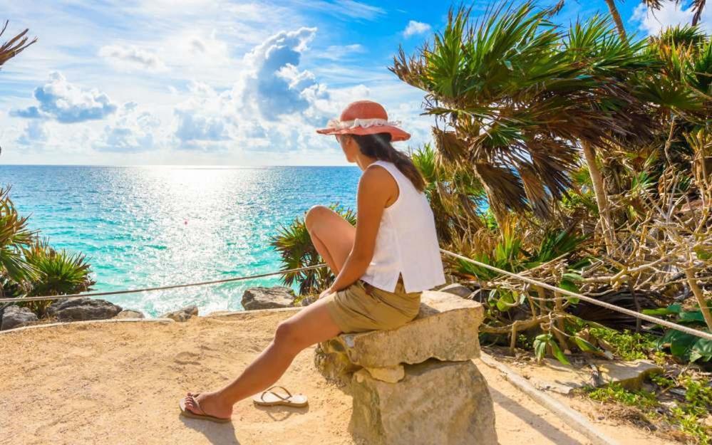 Apartamento En Fraccionamiento Privado 6 Personas Con Piscina Cerca De La Playa Πλάγια Ντελ Κάρμεν Εξωτερικό φωτογραφία